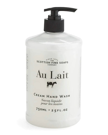 Scottish Fine Soaps Au Lait Cream Hand Wash 25 FL. OZ.