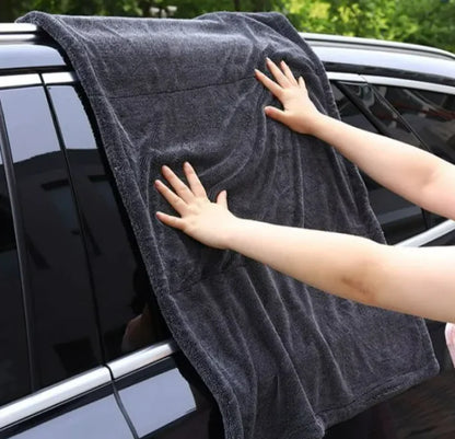 Spiral Absorbent Lint-free Towel For Wiping Cars