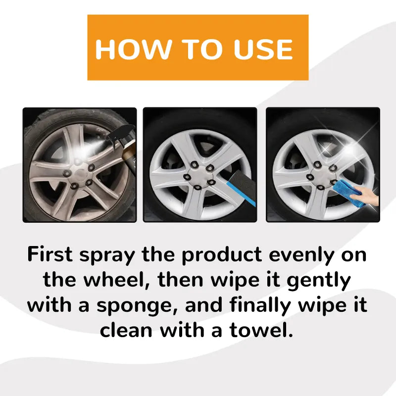 Car Tire Cleaner Kit